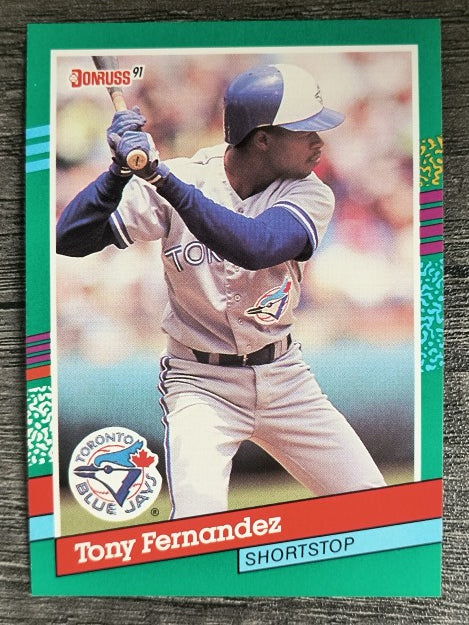 1991 Donruss #524 Tony Fernandez