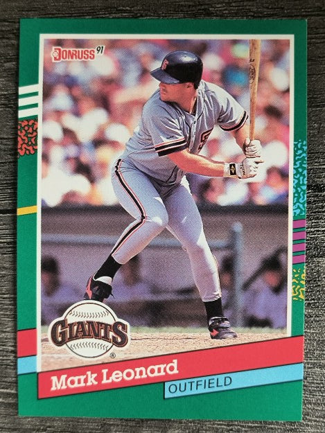 1991 Donruss #526 Mark Leonard RC