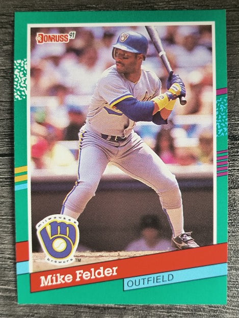 1991 Donruss #535 Mike Felder