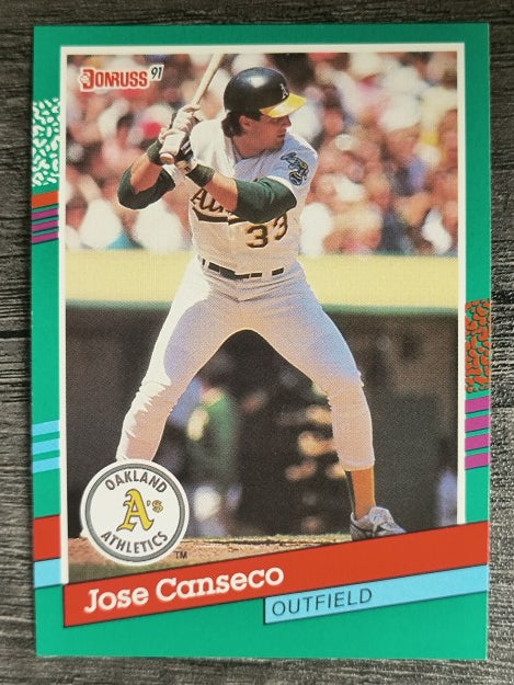 1991 Donruss #536 Jose Canseco
