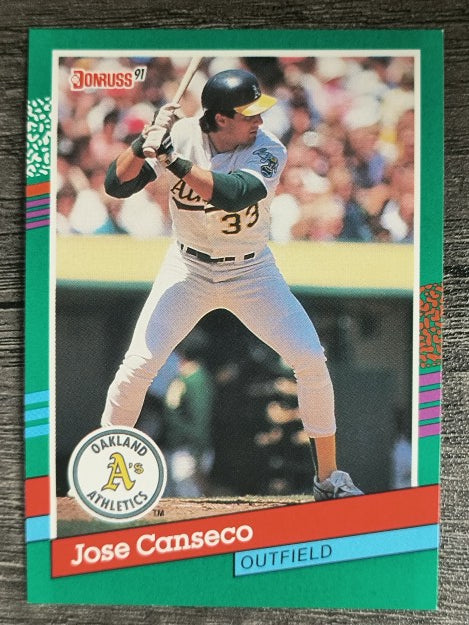 1991 Donruss #536 Jose Canseco