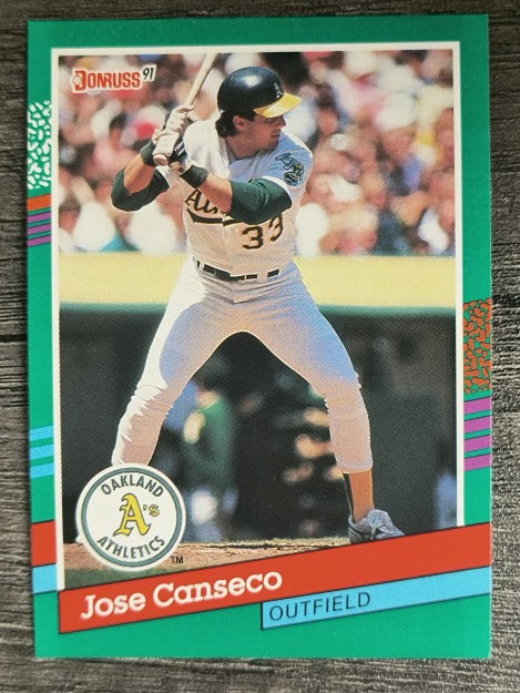 1991 Donruss #536 Jose Canseco