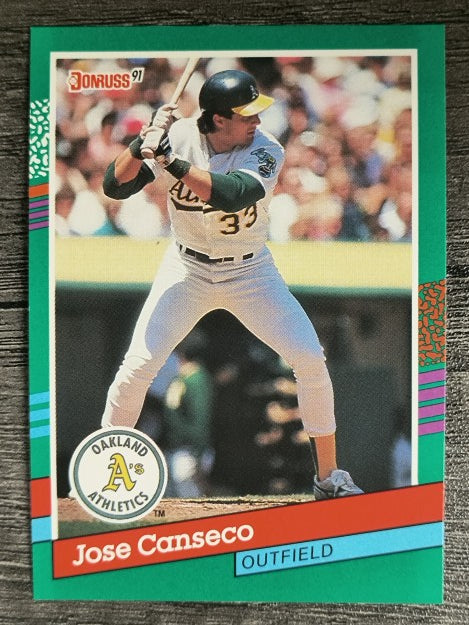 1991 Donruss #536 Jose Canseco