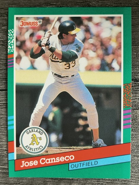 1991 Donruss #536 Jose Canseco