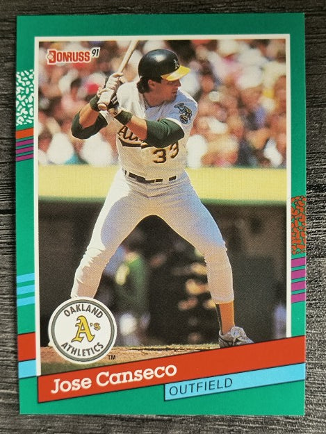 1991 Donruss #536 Jose Canseco