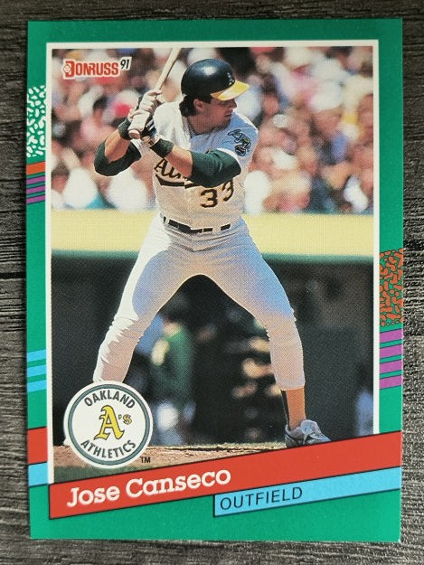 1991 Donruss #536 Jose Canseco