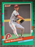 1991 Donruss #541 Terry Mulholland
