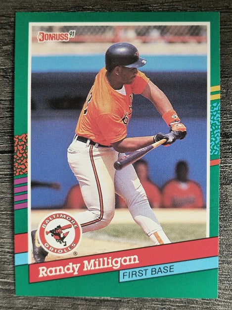 1991 Donruss #542 Randy Milligan