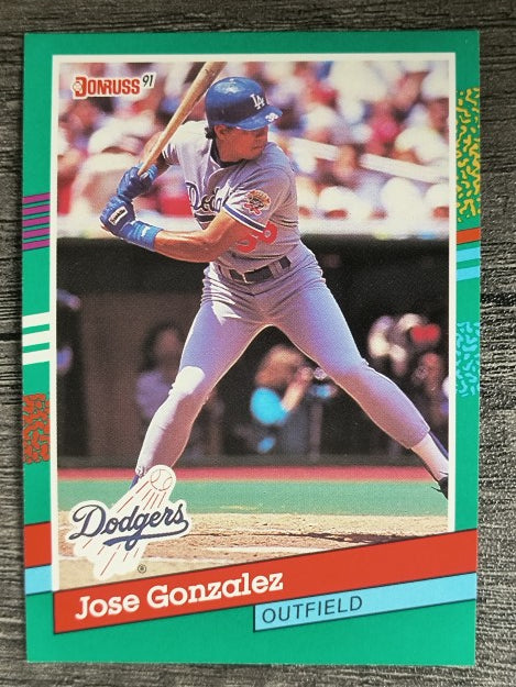1991 Donruss #543 Jose Gonzalez