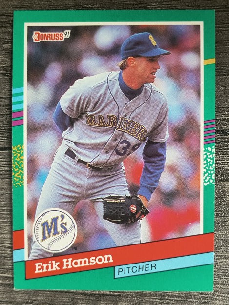 1991 Donruss #550 Erik Hanson