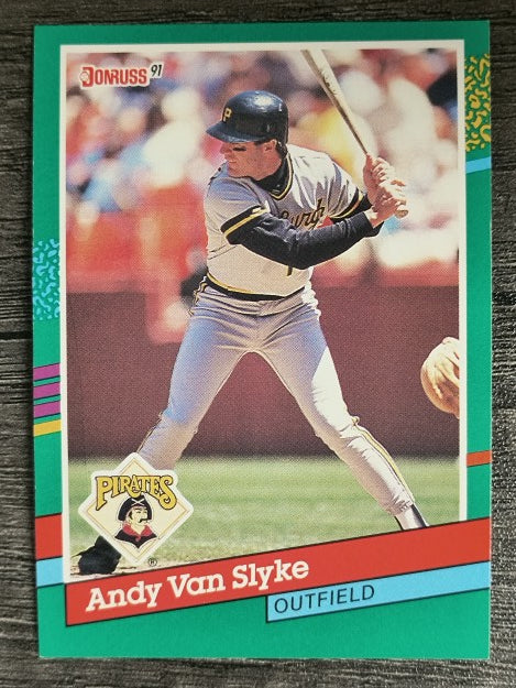 1991 Donruss #552 Andy Van Slyke