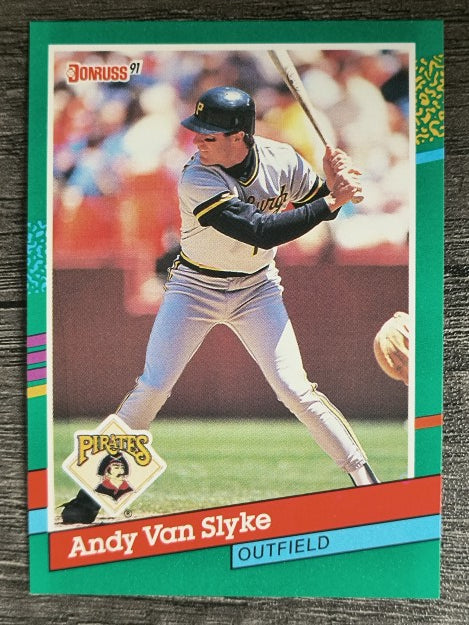 1991 Donruss #552 Andy Van Slyke