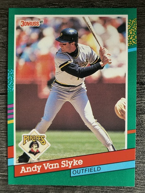 1991 Donruss #552 Andy Van Slyke