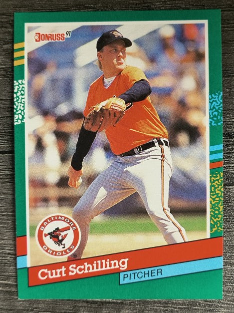 1991 Donruss #556 Curt Schilling