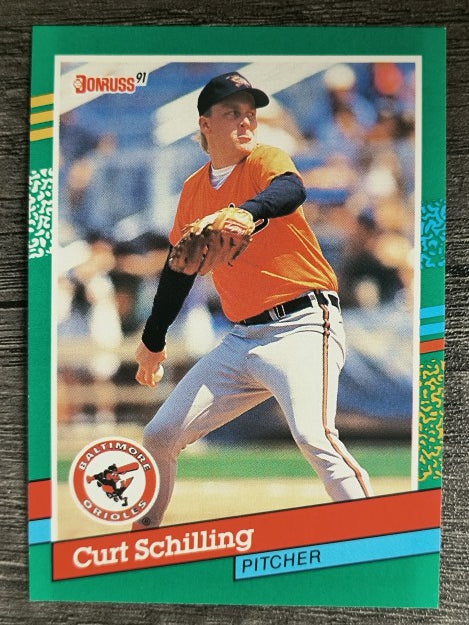 1991 Donruss #556 Curt Schilling