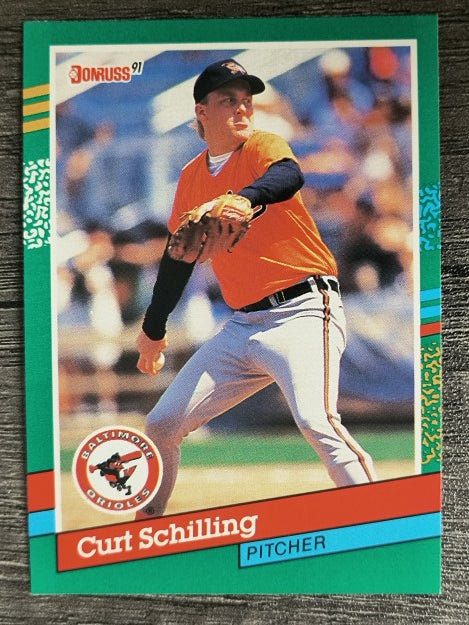 1991 Donruss #556 Curt Schilling