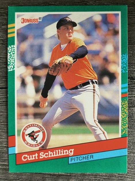 1991 Donruss #556 Curt Schilling