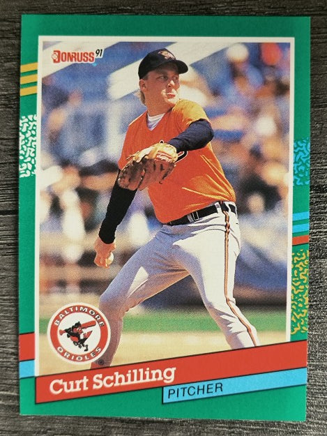 1991 Donruss #556 Curt Schilling