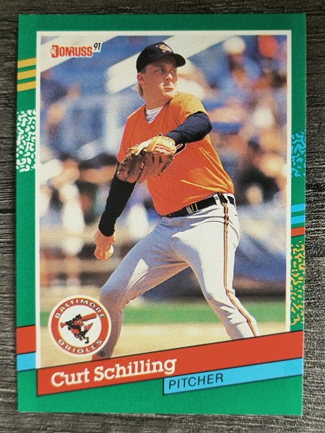 1991 Donruss #556 Curt Schilling