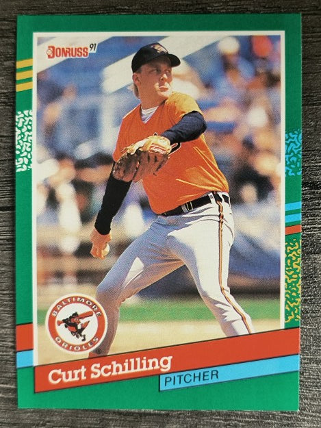 1991 Donruss #556 Curt Schilling