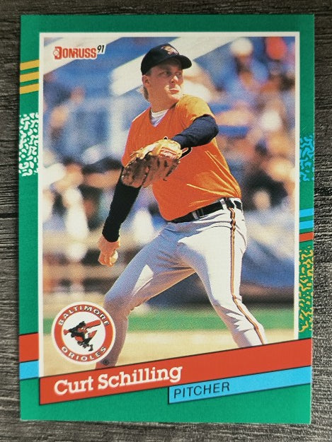 1991 Donruss #556 Curt Schilling