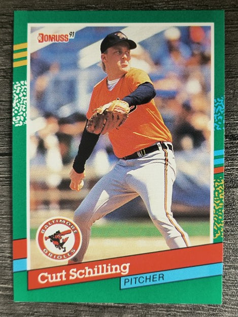 1991 Donruss #556 Curt Schilling