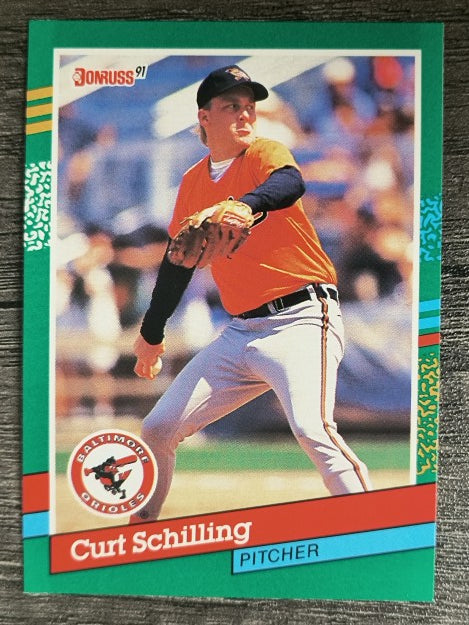 1991 Donruss #556 Curt Schilling