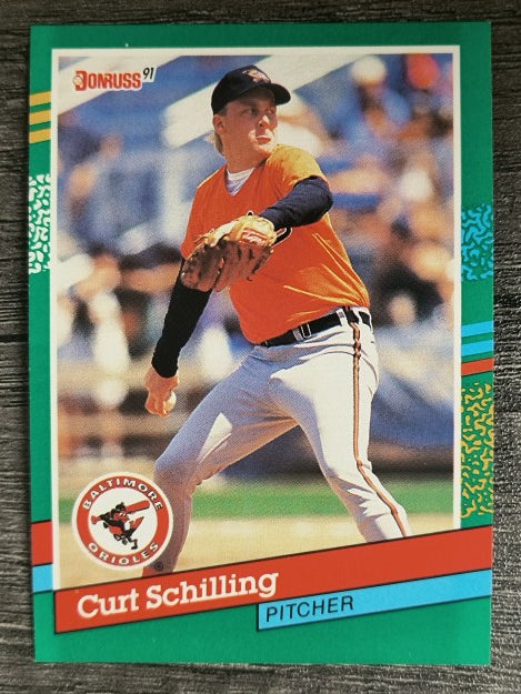 1991 Donruss #556 Curt Schilling