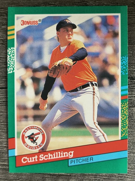 1991 Donruss #556 Curt Schilling