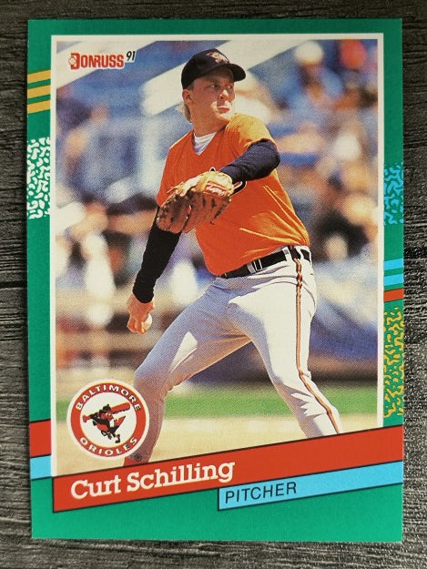 1991 Donruss #556 Curt Schilling