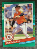 1991 Donruss #556 Curt Schilling