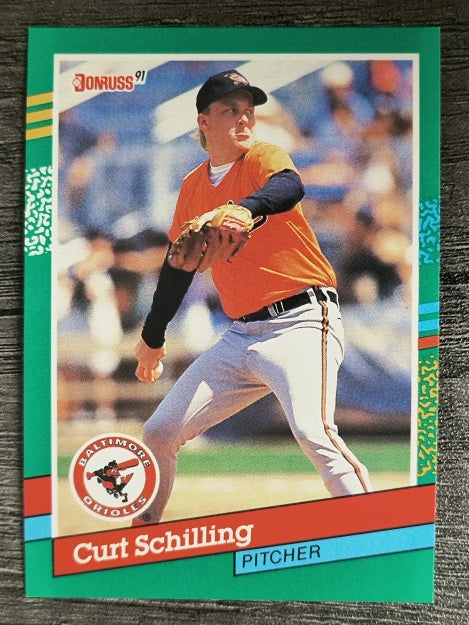 1991 Donruss #556 Curt Schilling