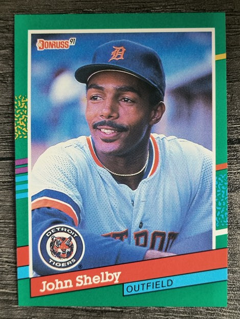 1991 Donruss #563 John Shelby