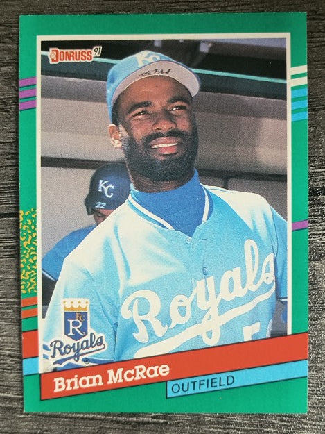 1991 Donruss #575 Brian McRae RC
