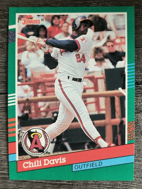 1991 Donruss #580 Chili Davis