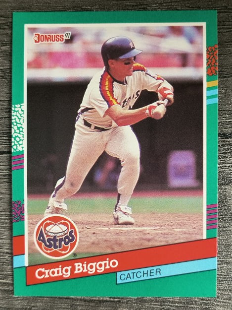1991 Donruss #595 Craig Biggio