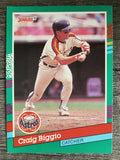 1991 Donruss #595 Craig Biggio