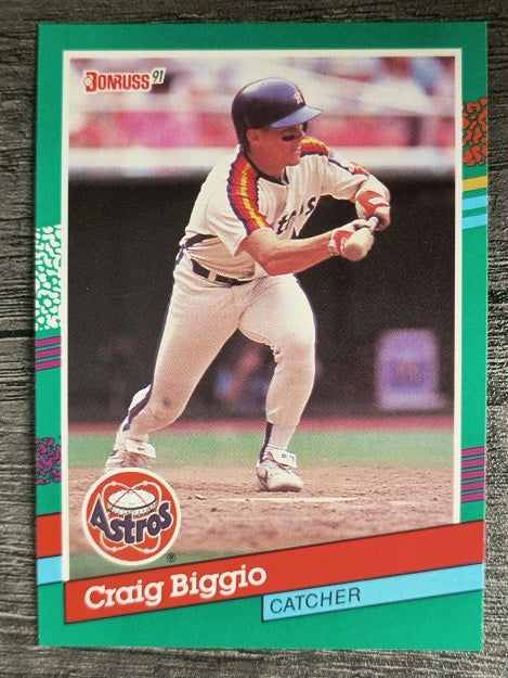 1991 Donruss #595 Craig Biggio