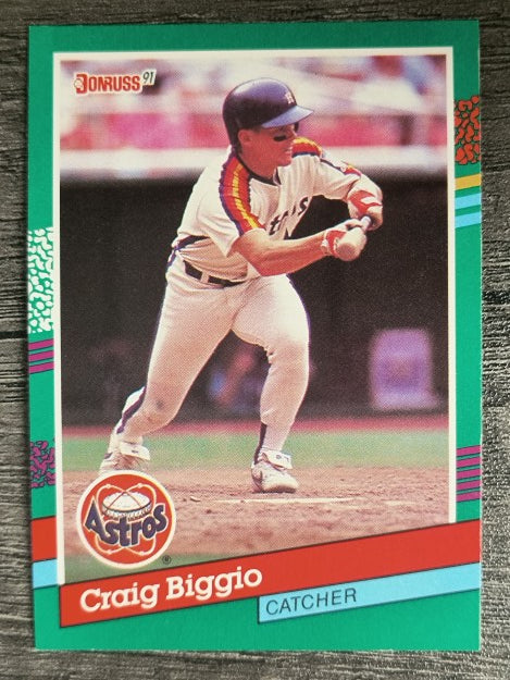 1991 Donruss #595 Craig Biggio