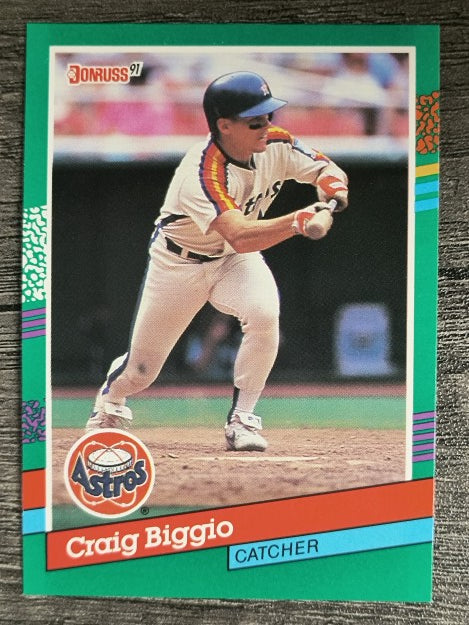 1991 Donruss #595 Craig Biggio