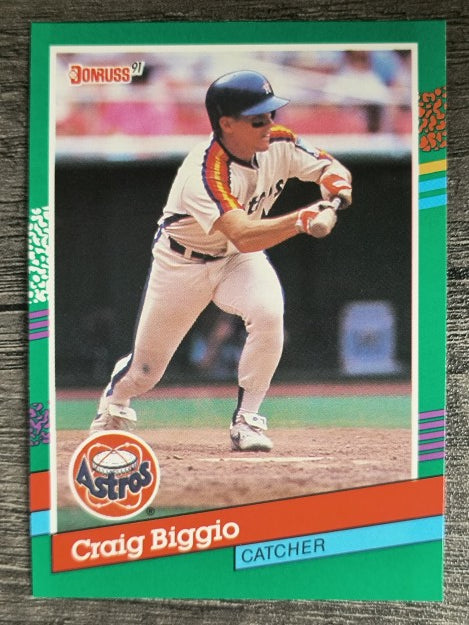 1991 Donruss #595 Craig Biggio