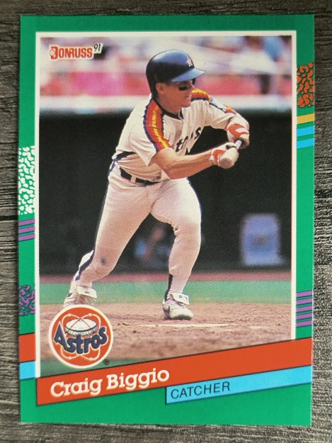 1991 Donruss #595 Craig Biggio