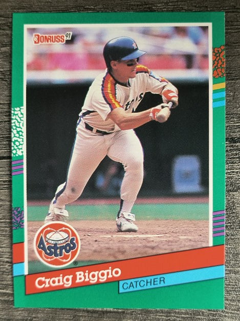 1991 Donruss #595 Craig Biggio
