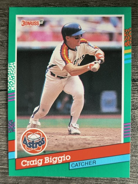 1991 Donruss #595 Craig Biggio