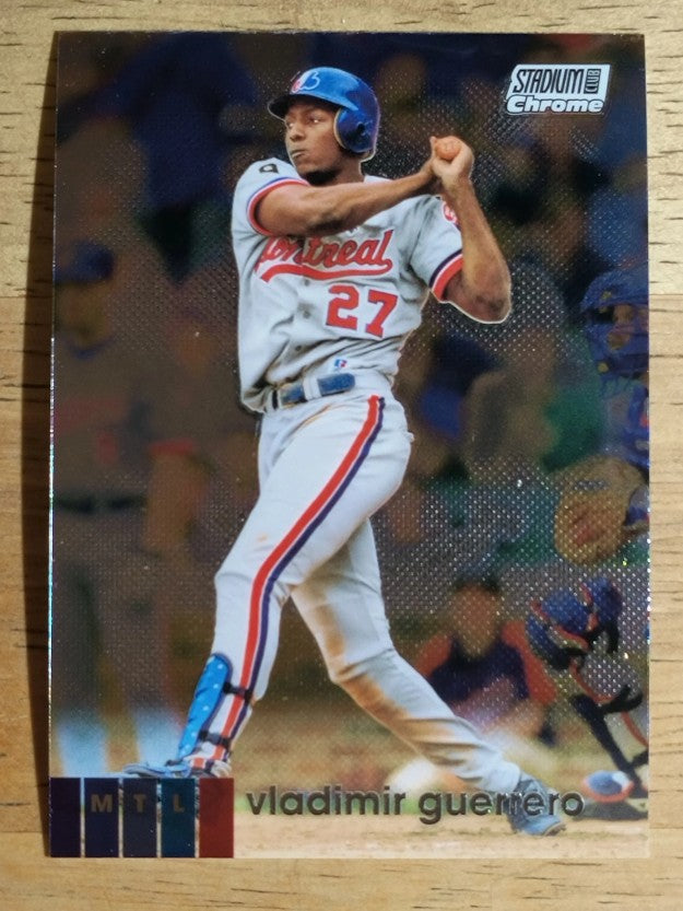 2020 Stadium Club Chrome #397 Vladimir Guerrero