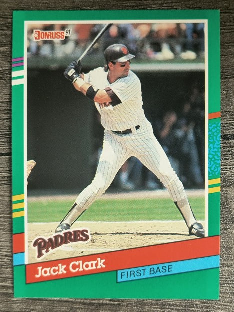 1991 Donruss #618 Jack Clark