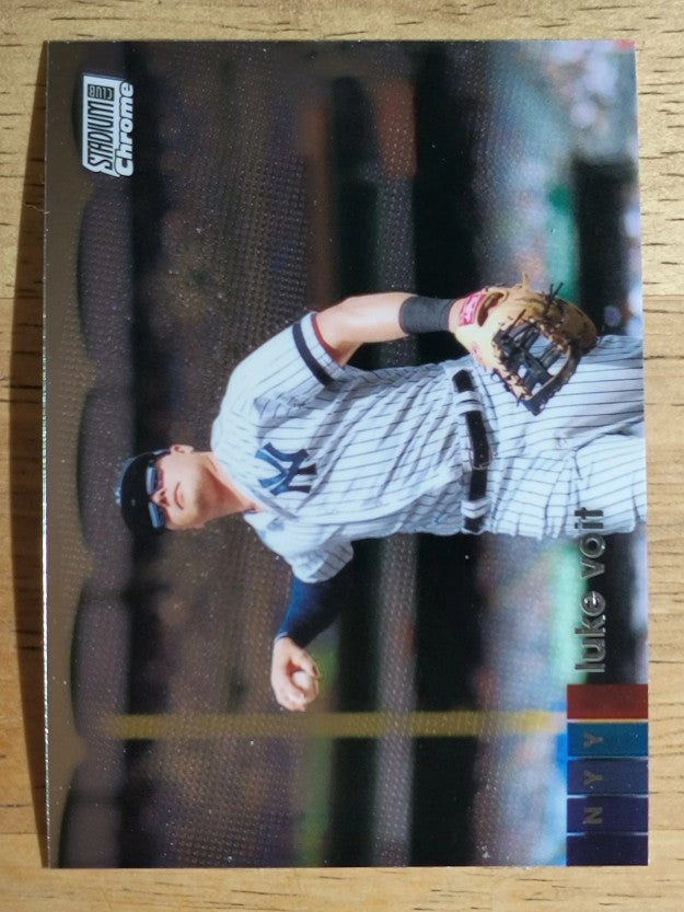 2020 Stadium Club Chrome #92 Luke Voit