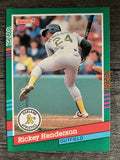 1991 Donruss #648 Rickey Henderson
