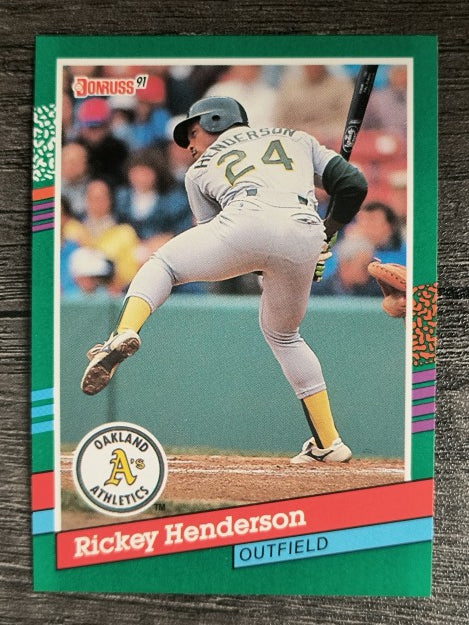 1991 Donruss #648 Rickey Henderson