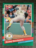 1991 Donruss #648 Rickey Henderson